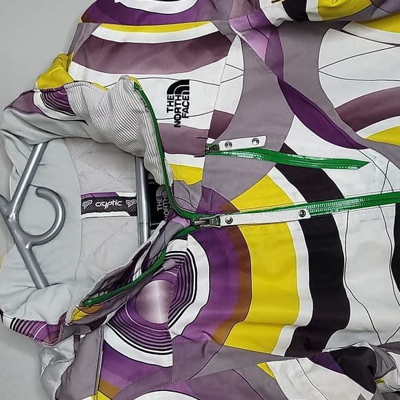 The North Face Womens size Small hyvent recco rescue reflector cryptic coat - Picture 3 of 16